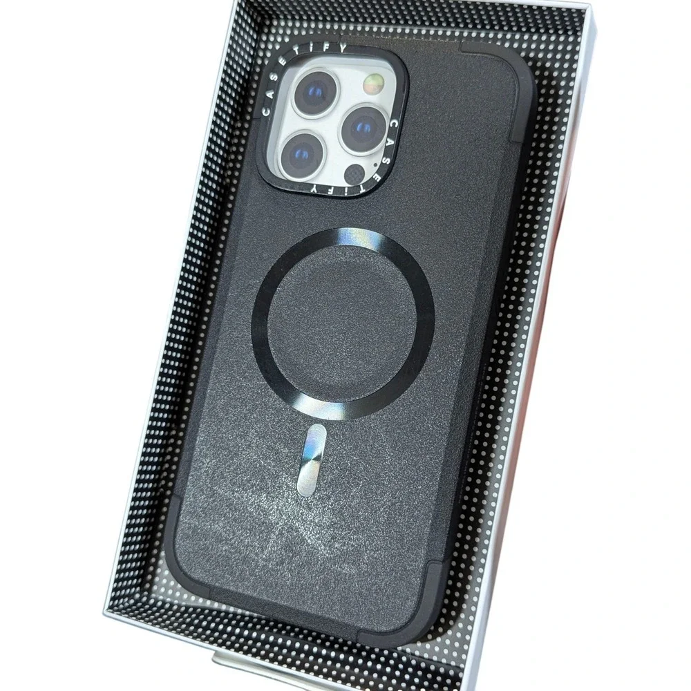 C3U CASETiFY Force‎ Case w/ Magsafe for iPhone 16 Pro Max - Black Used